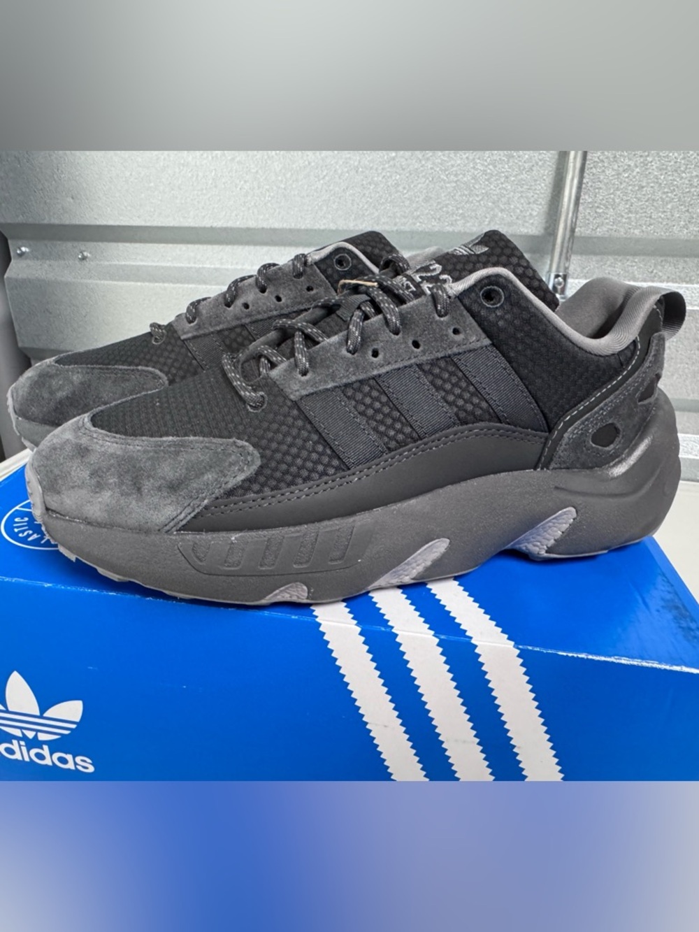 adidas ZX 22 Boost "Solid Grey" GY6696 Size 7.5 GY6696